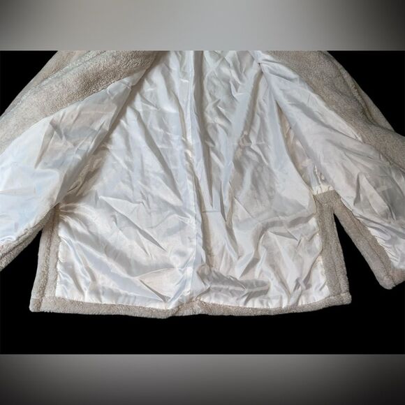 URKOOL Cozy Oversized Faux Fur Coat Hooded Jacket Teddy XXL - Picture 3 of 6